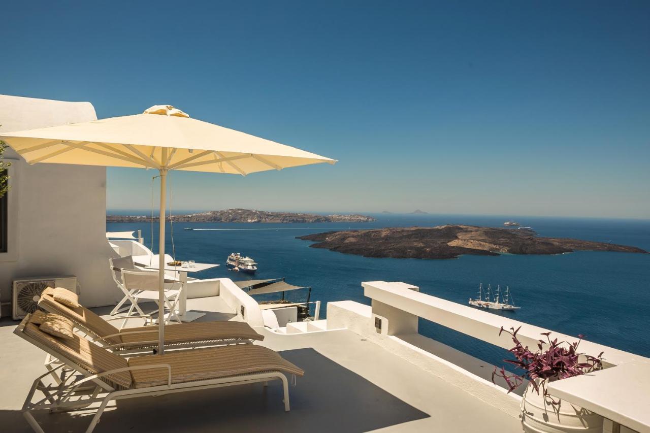 Sun Rocks Boutique Hotel (Adults Only) Firostefani Bagian luar foto