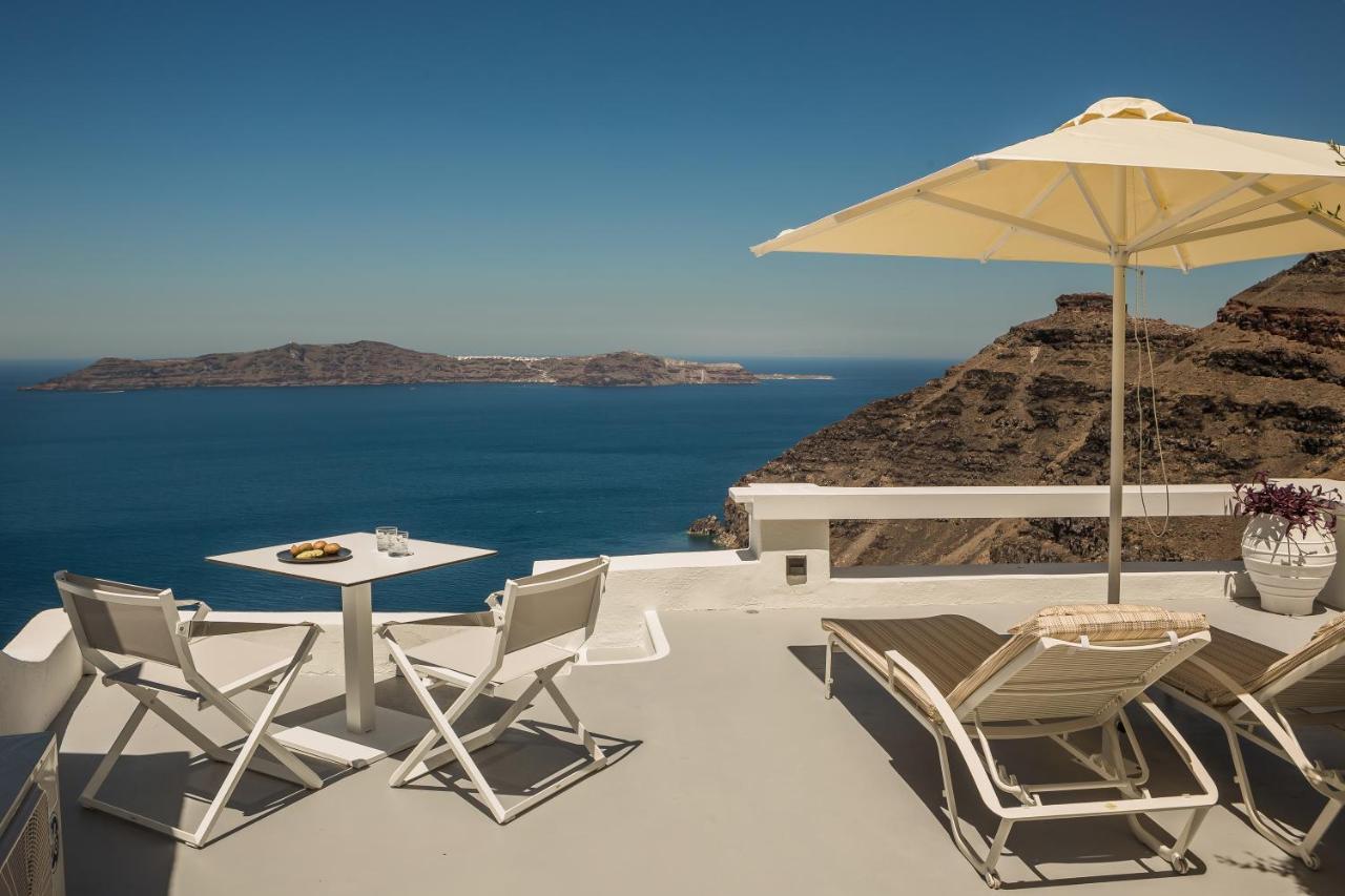 Sun Rocks Boutique Hotel (Adults Only) Firostefani Bagian luar foto