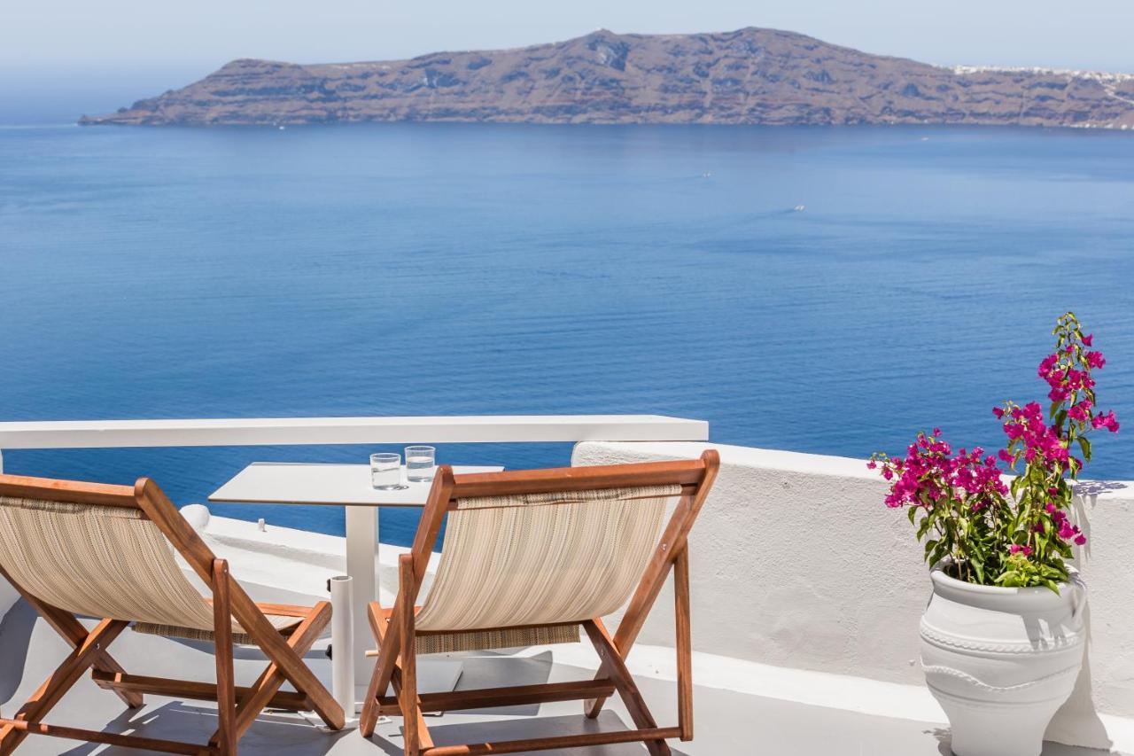 Sun Rocks Boutique Hotel (Adults Only) Firostefani Bagian luar foto