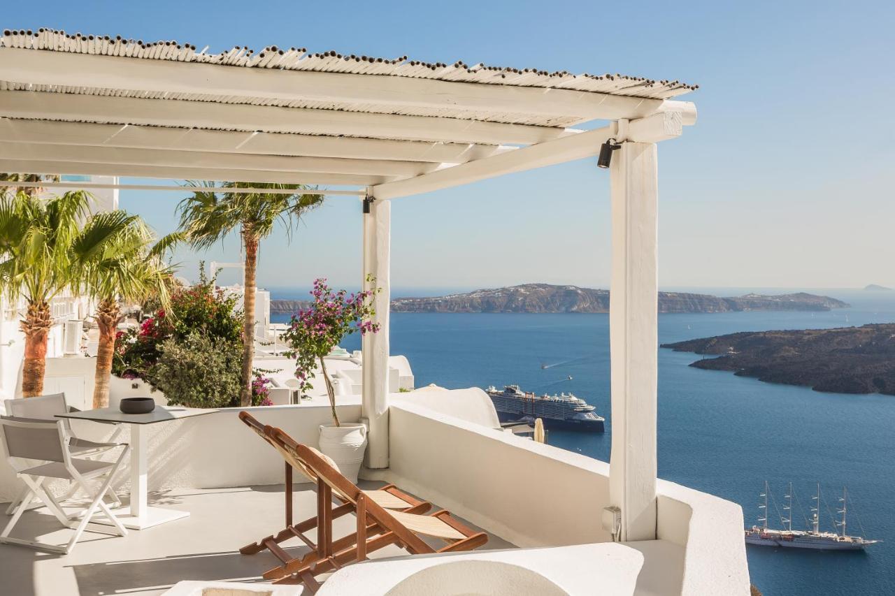 Sun Rocks Boutique Hotel (Adults Only) Firostefani Bagian luar foto