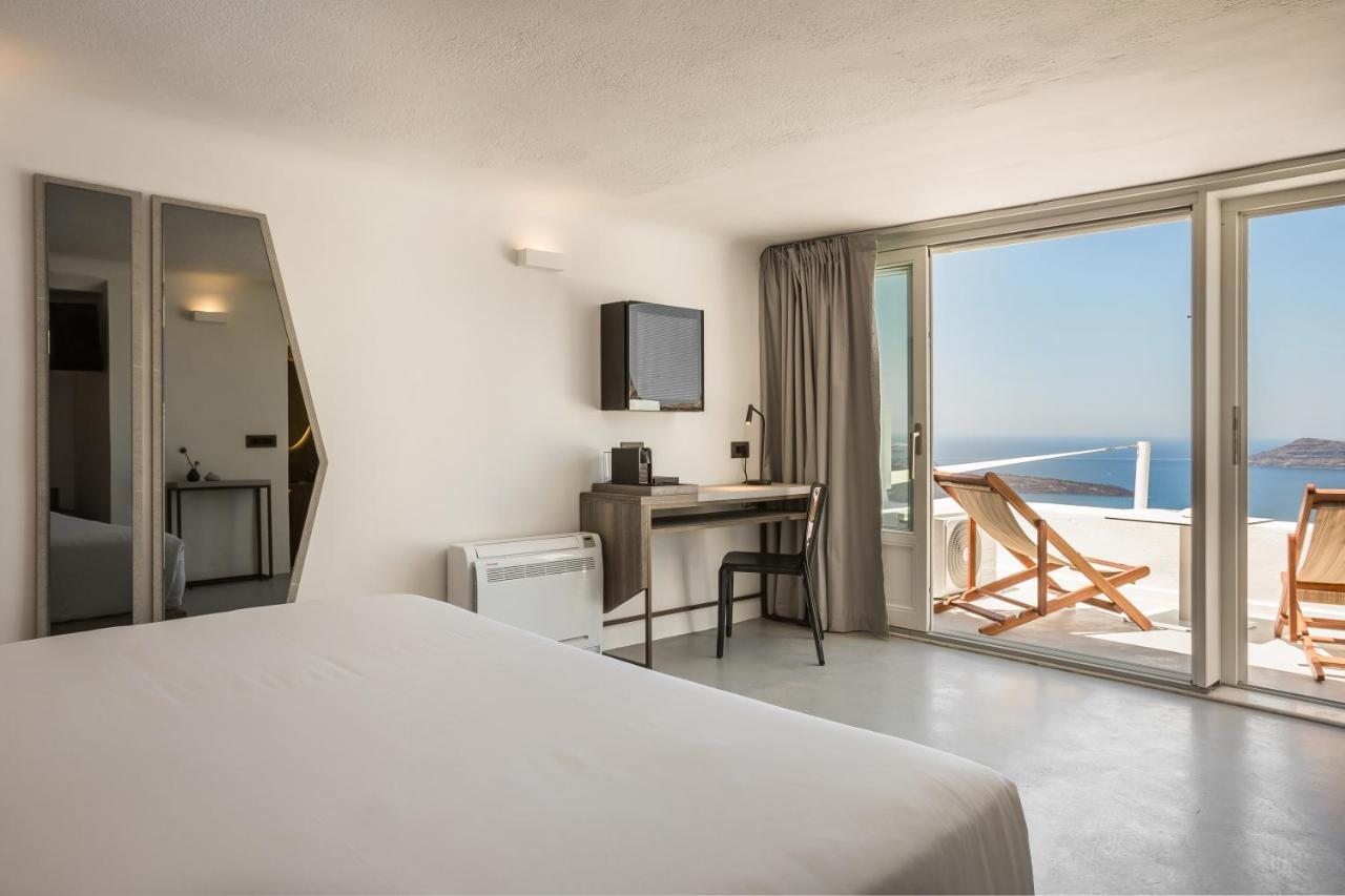 Sun Rocks Boutique Hotel (Adults Only) Firostefani Bagian luar foto