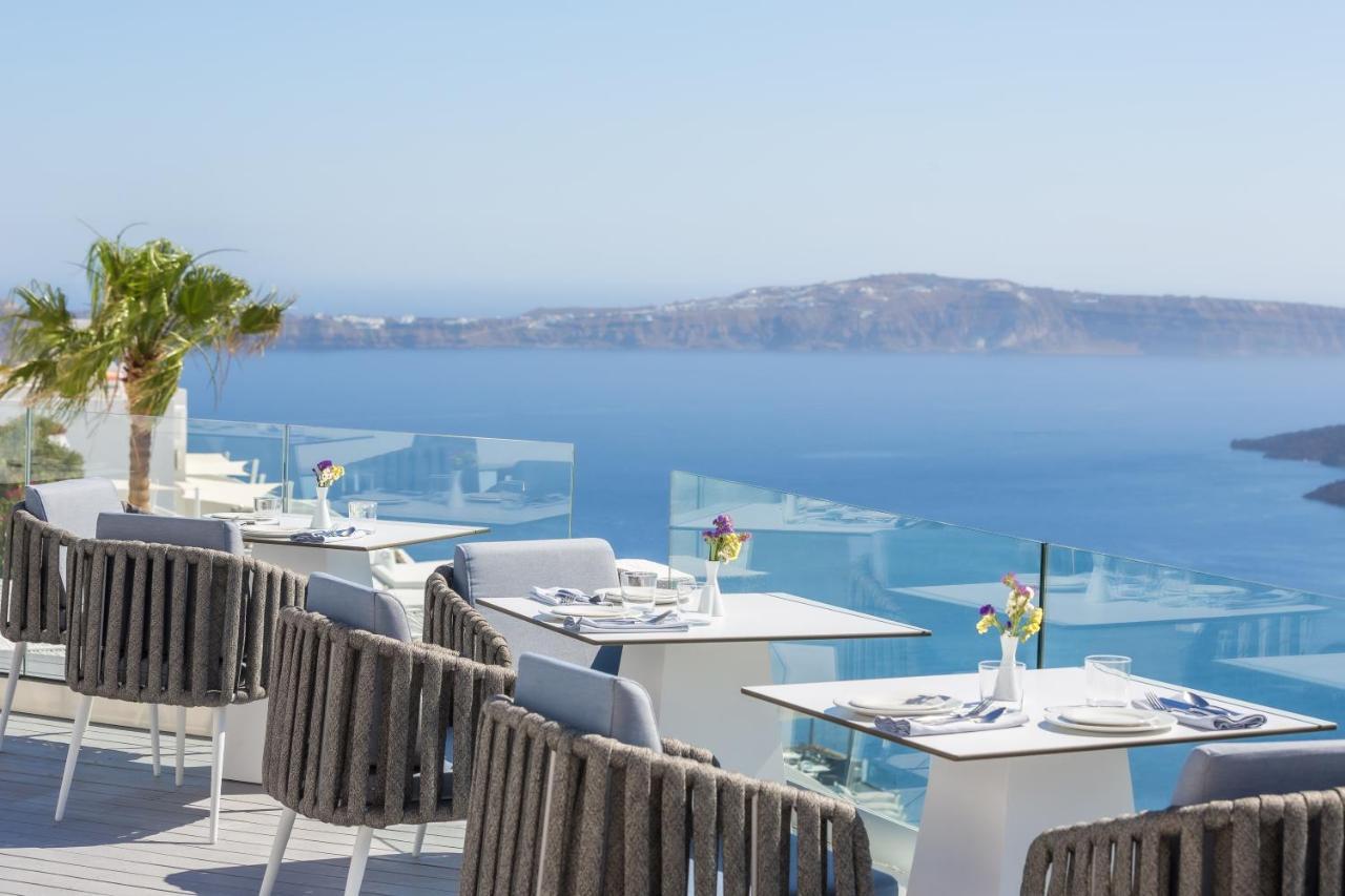 Sun Rocks Boutique Hotel (Adults Only) Firostefani Bagian luar foto