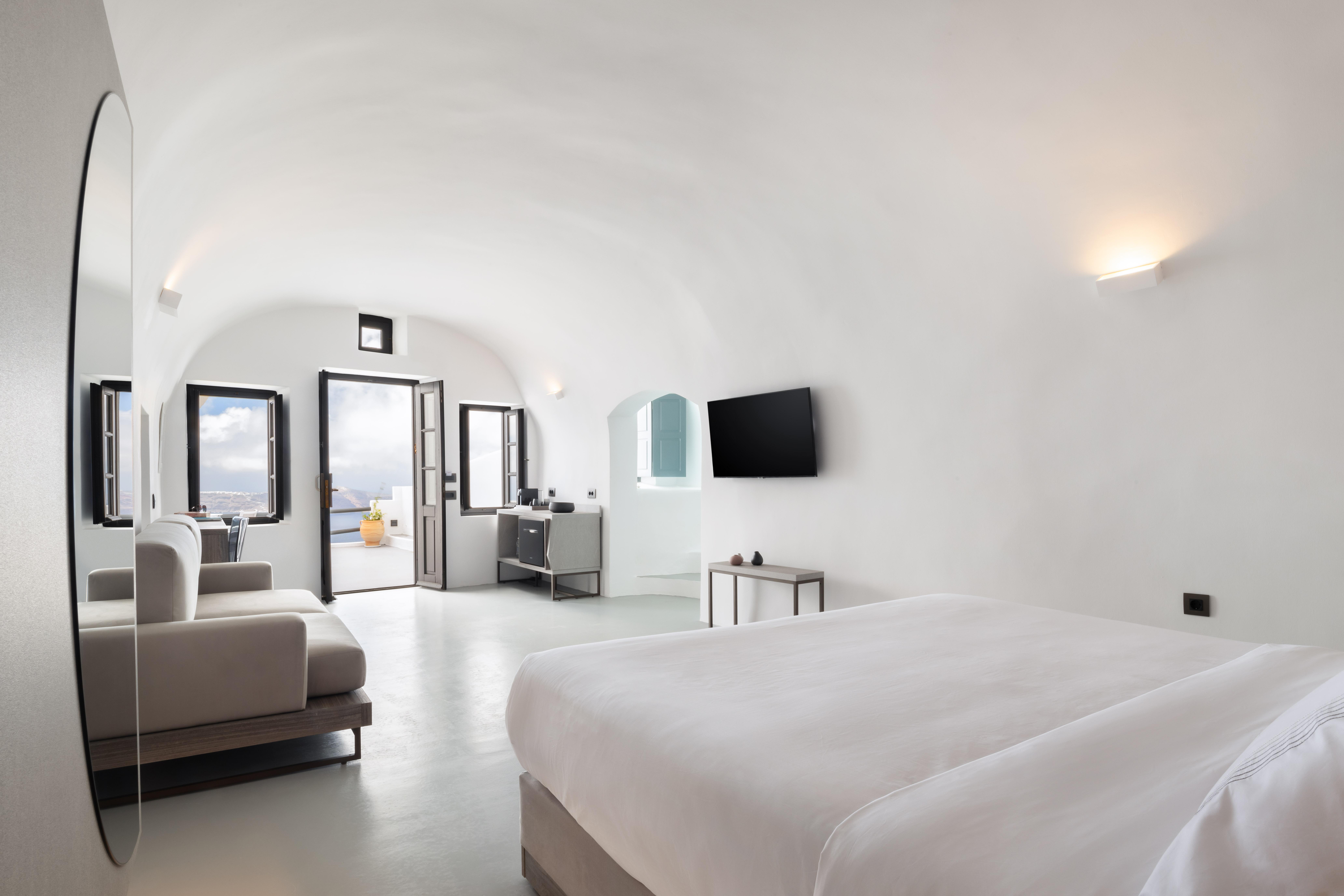 Sun Rocks Boutique Hotel (Adults Only) Firostefani Bagian luar foto
