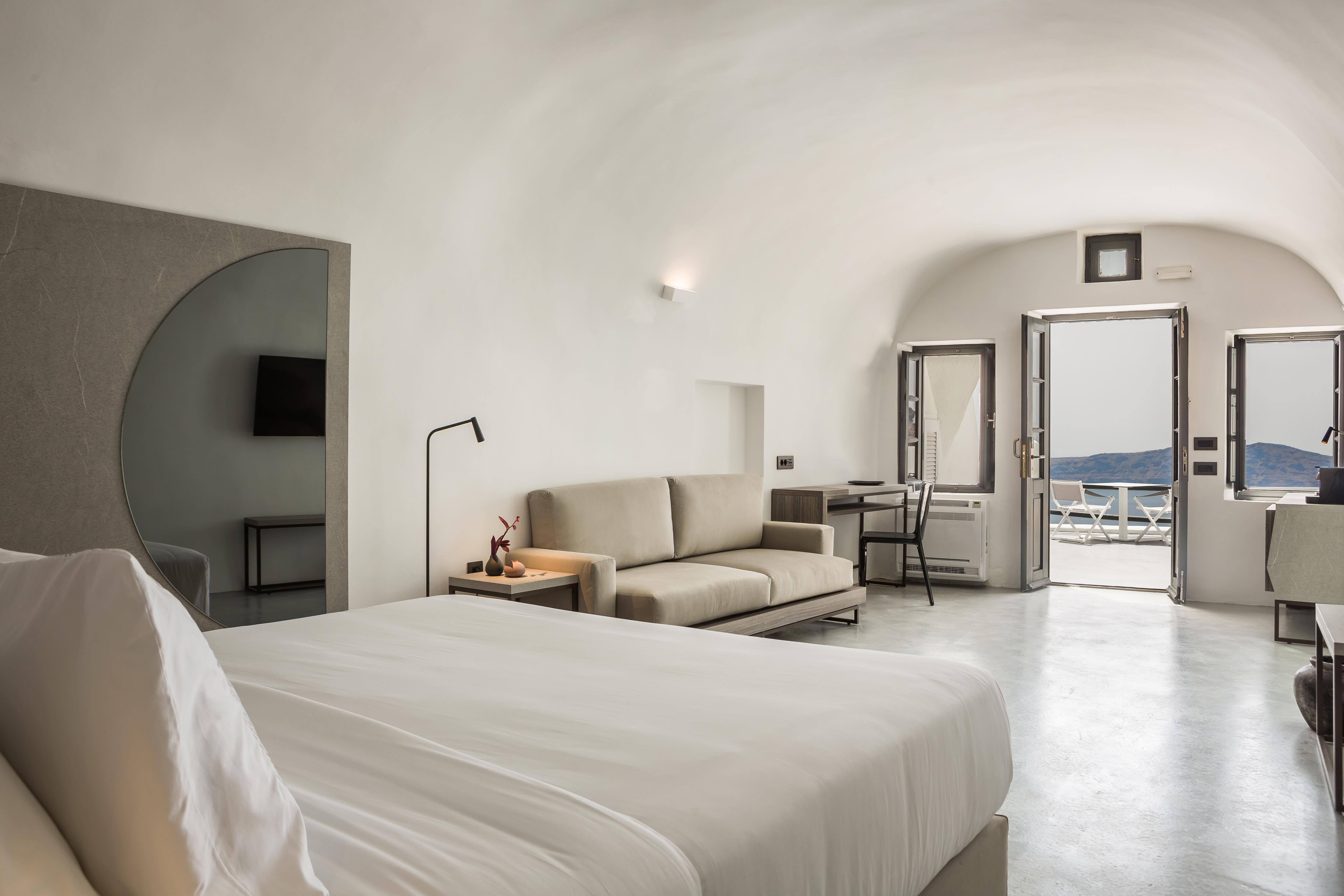 Sun Rocks Boutique Hotel (Adults Only) Firostefani Bagian luar foto