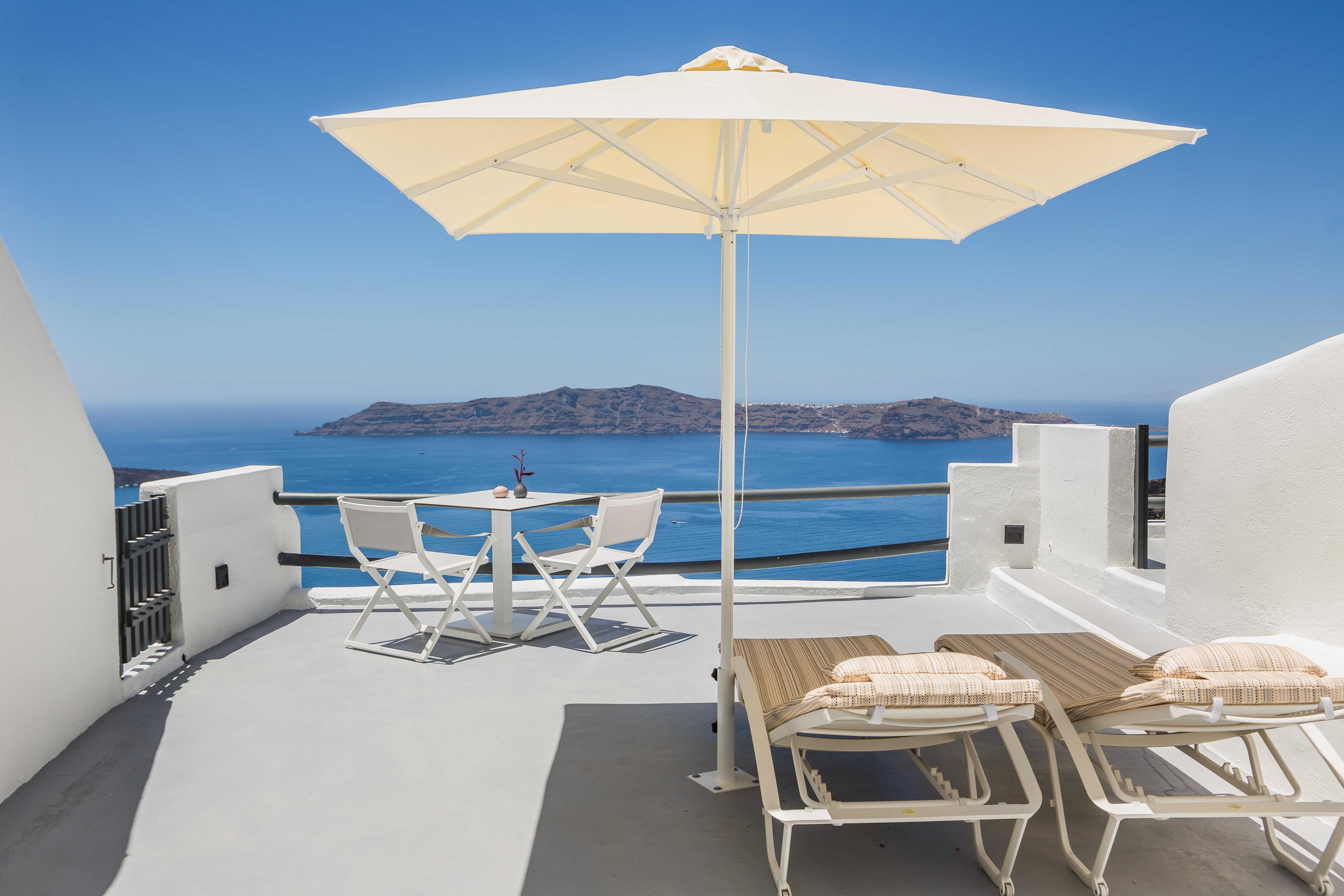 Sun Rocks Boutique Hotel (Adults Only) Firostefani Bagian luar foto