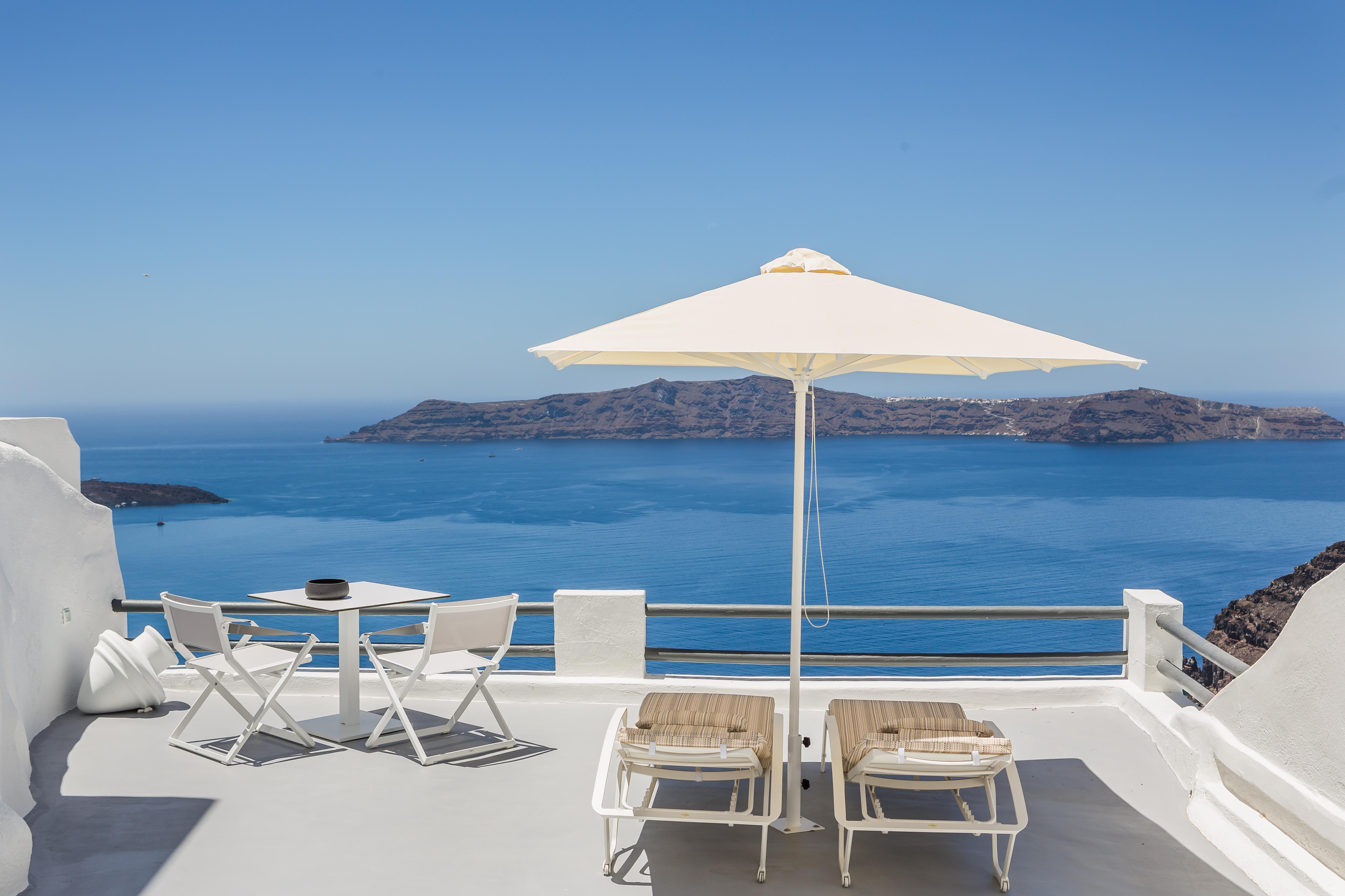 Sun Rocks Boutique Hotel (Adults Only) Firostefani Bagian luar foto
