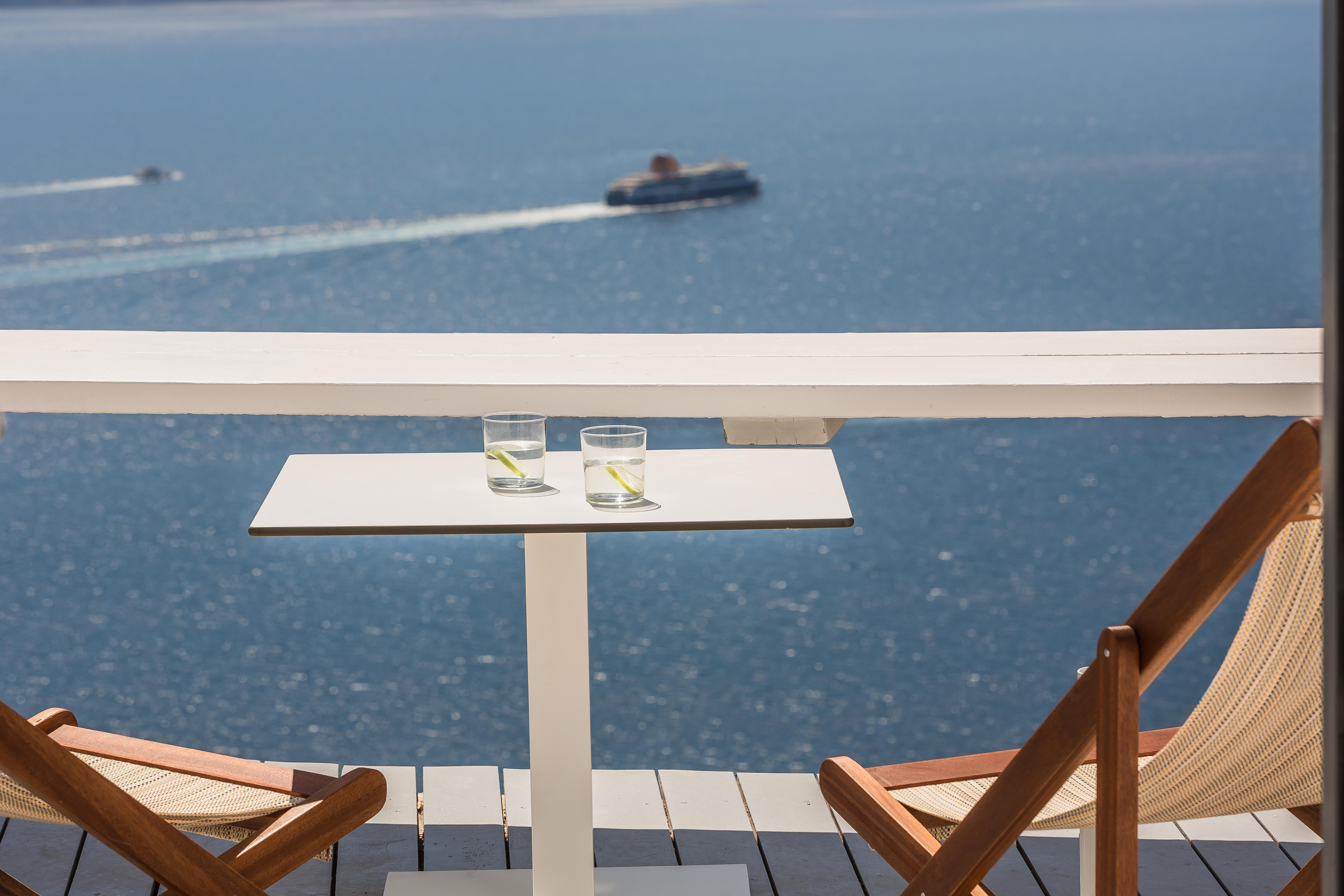 Sun Rocks Boutique Hotel (Adults Only) Firostefani Bagian luar foto