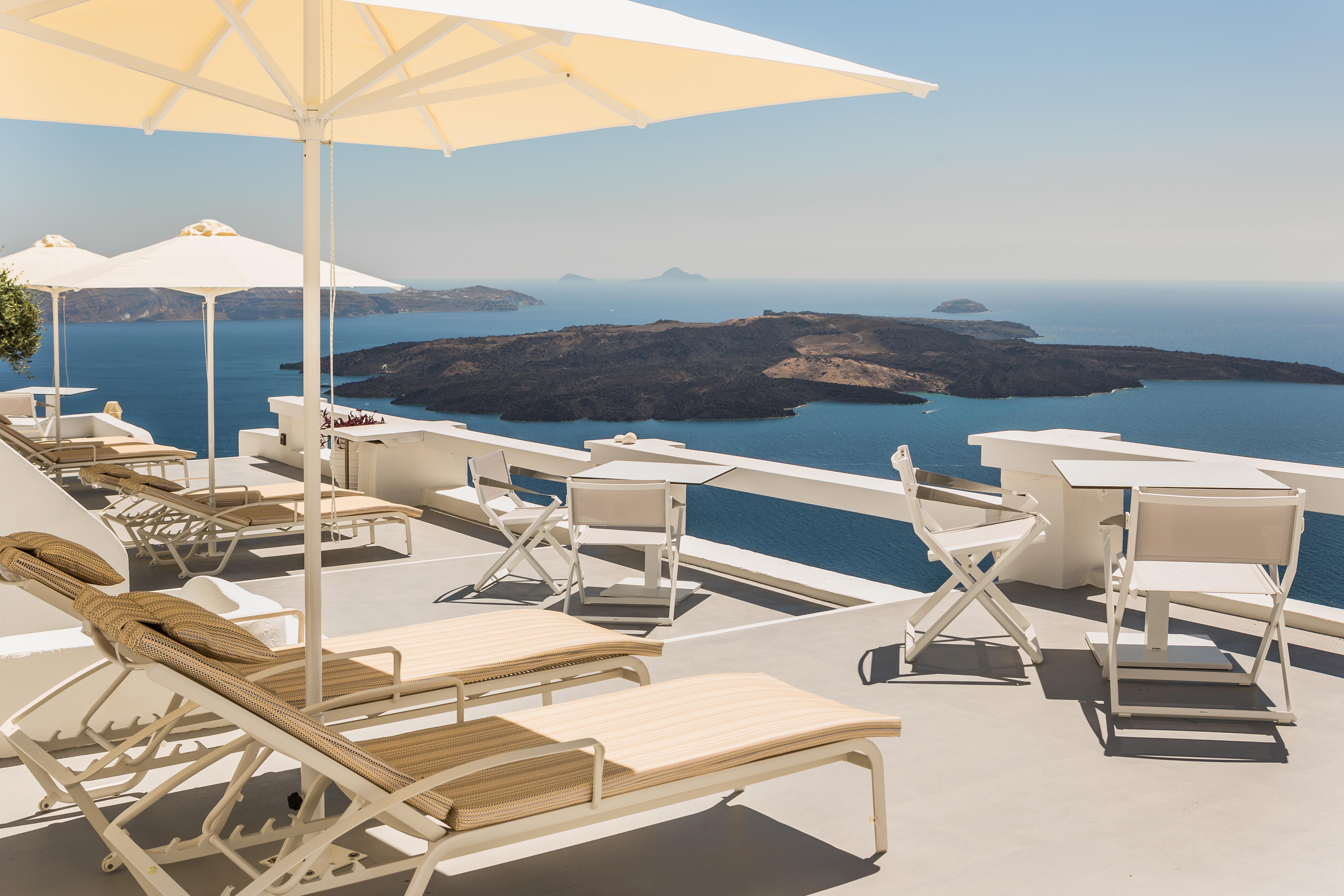 Sun Rocks Boutique Hotel (Adults Only) Firostefani Bagian luar foto