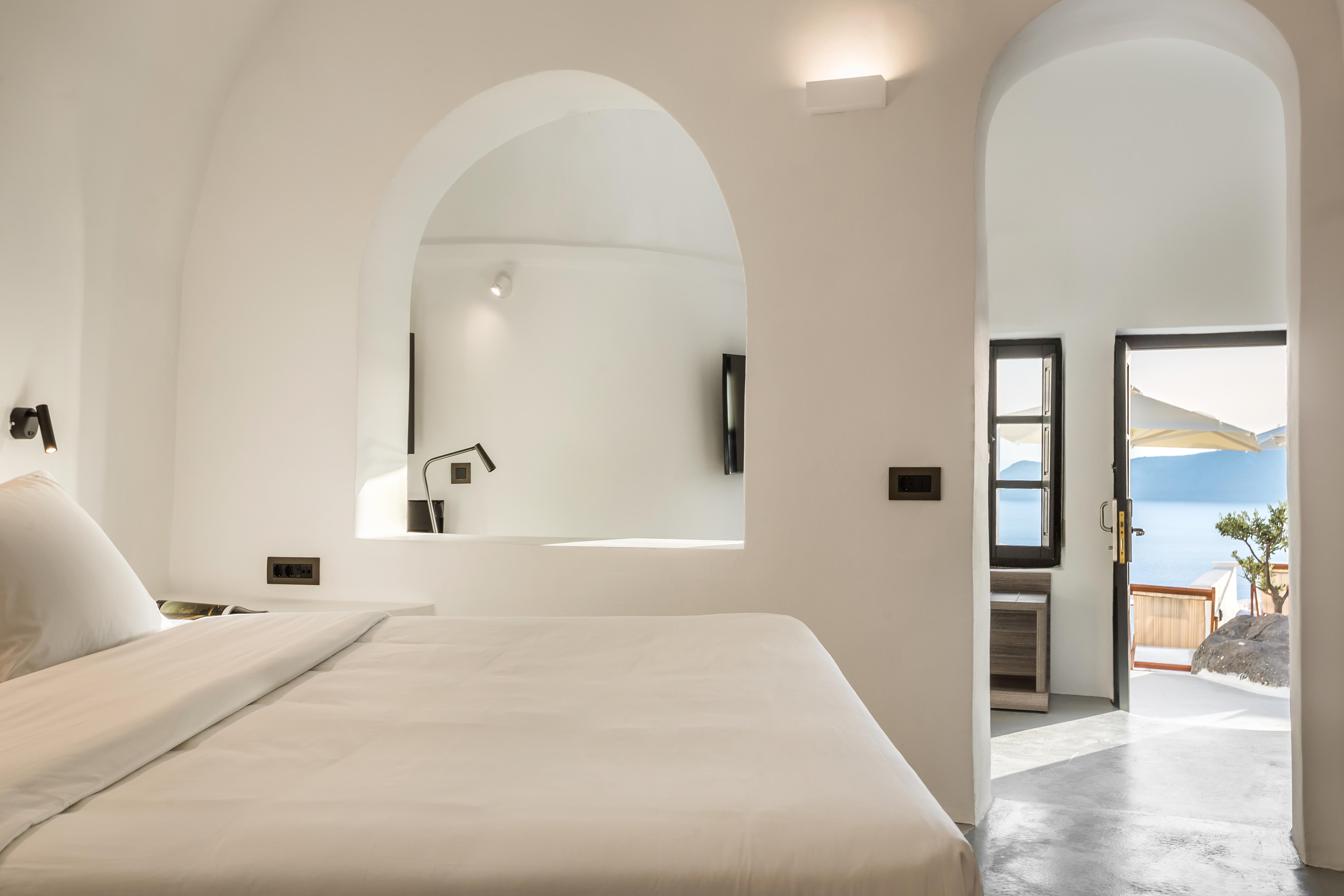 Sun Rocks Boutique Hotel (Adults Only) Firostefani Bagian luar foto