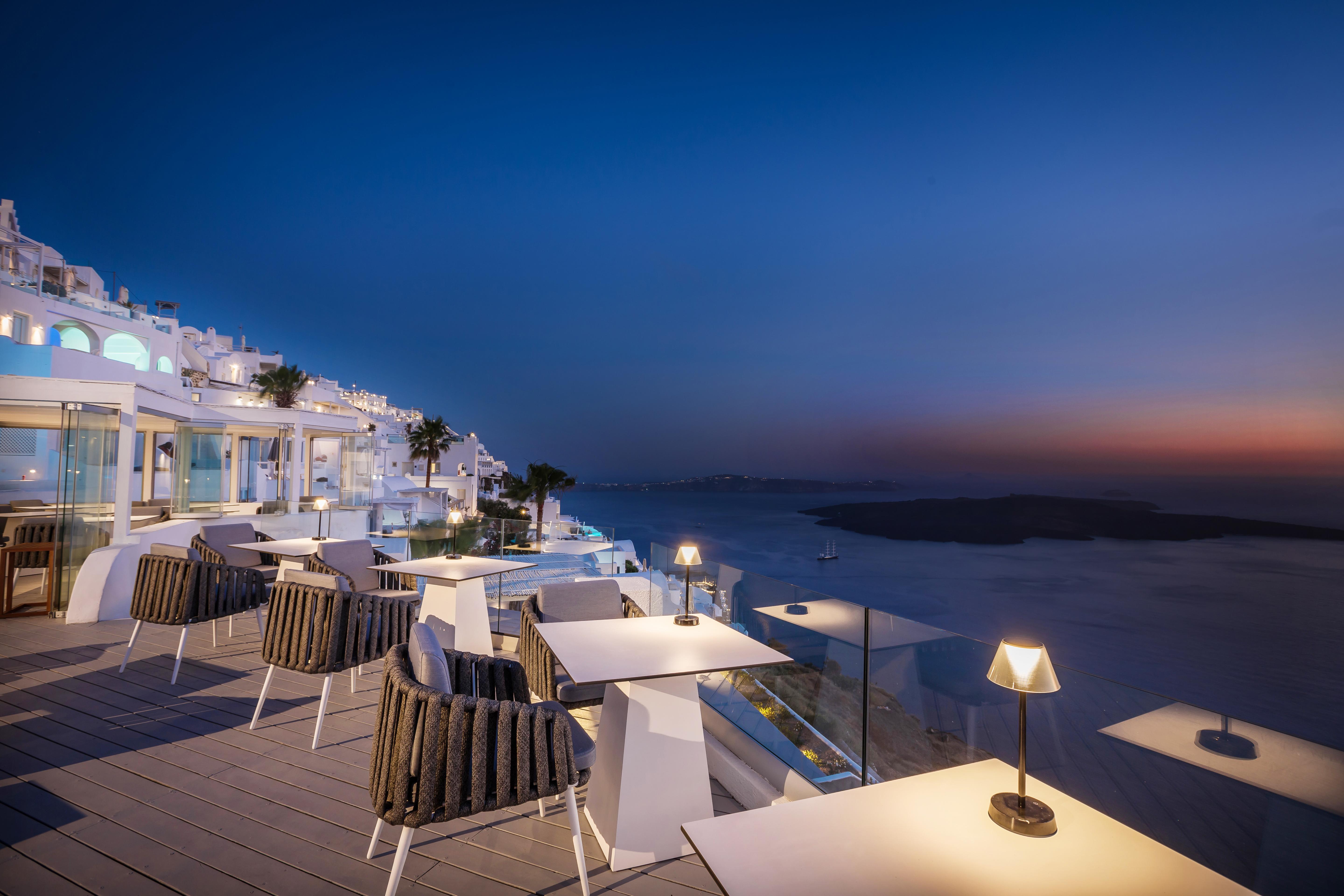 Sun Rocks Boutique Hotel (Adults Only) Firostefani Bagian luar foto